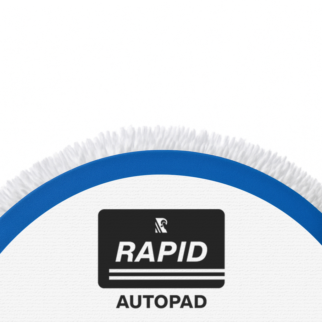 rapid microfiber cut polishing pad close up rapid microfiber cut polishing pad close up